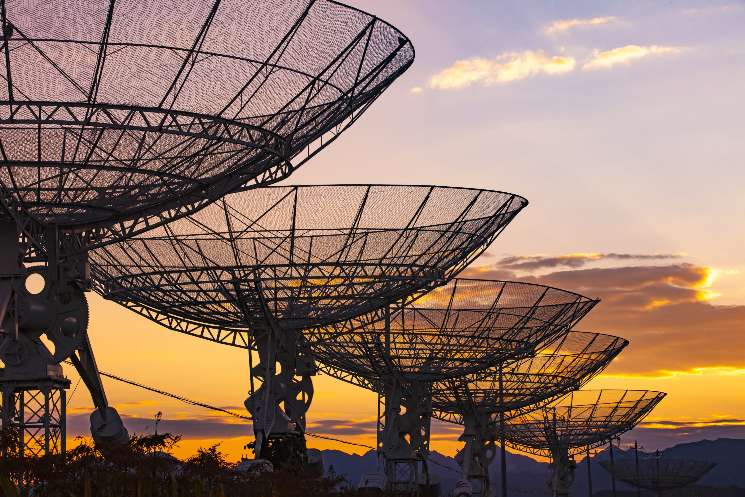 Radio Telescope at Astronomical Observatory, Beijing, China